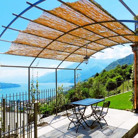 Villa Valuri Vista Magnifica Sul Lago Di Como Appartamento Piano Terra Vercana Kültér fotó