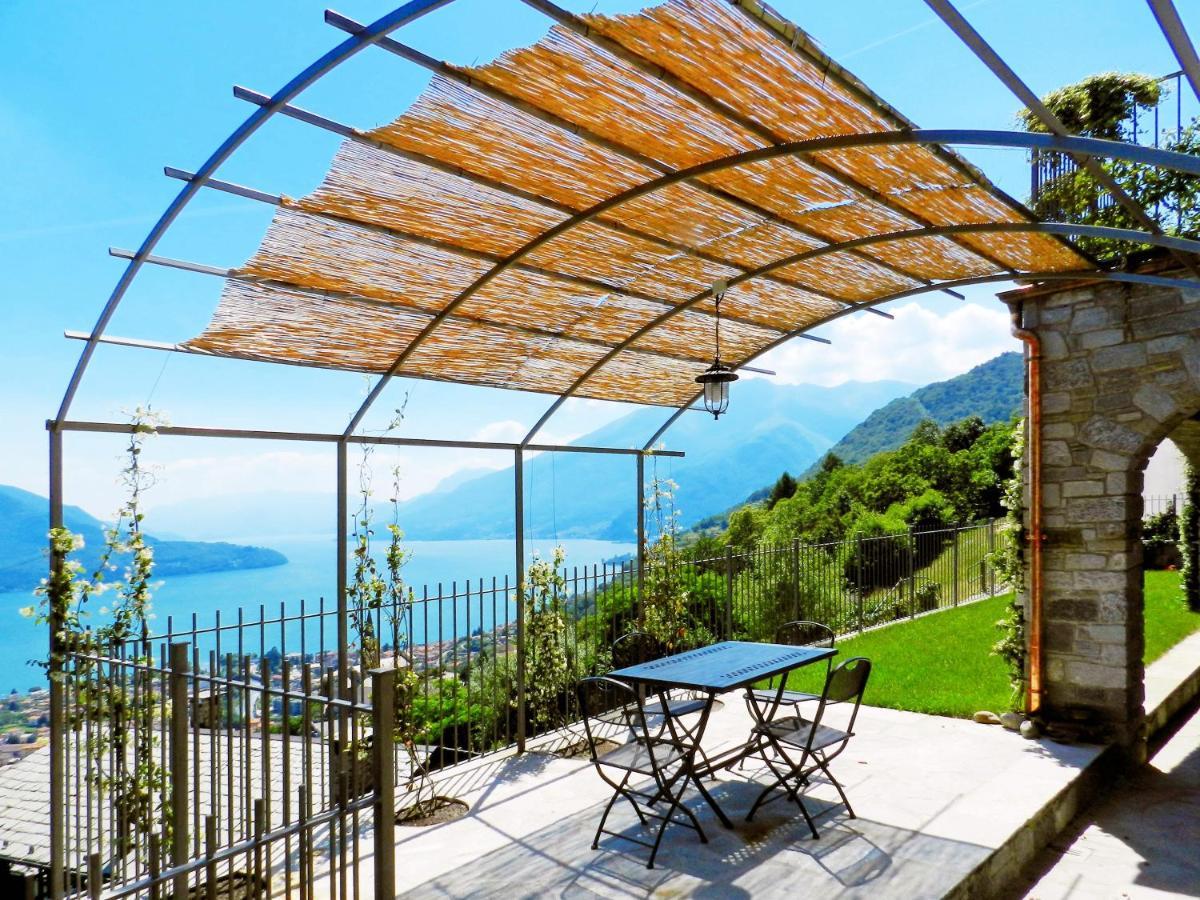 Villa Valuri Vista Magnifica Sul Lago Di Como Appartamento Piano Terra Vercana Kültér fotó